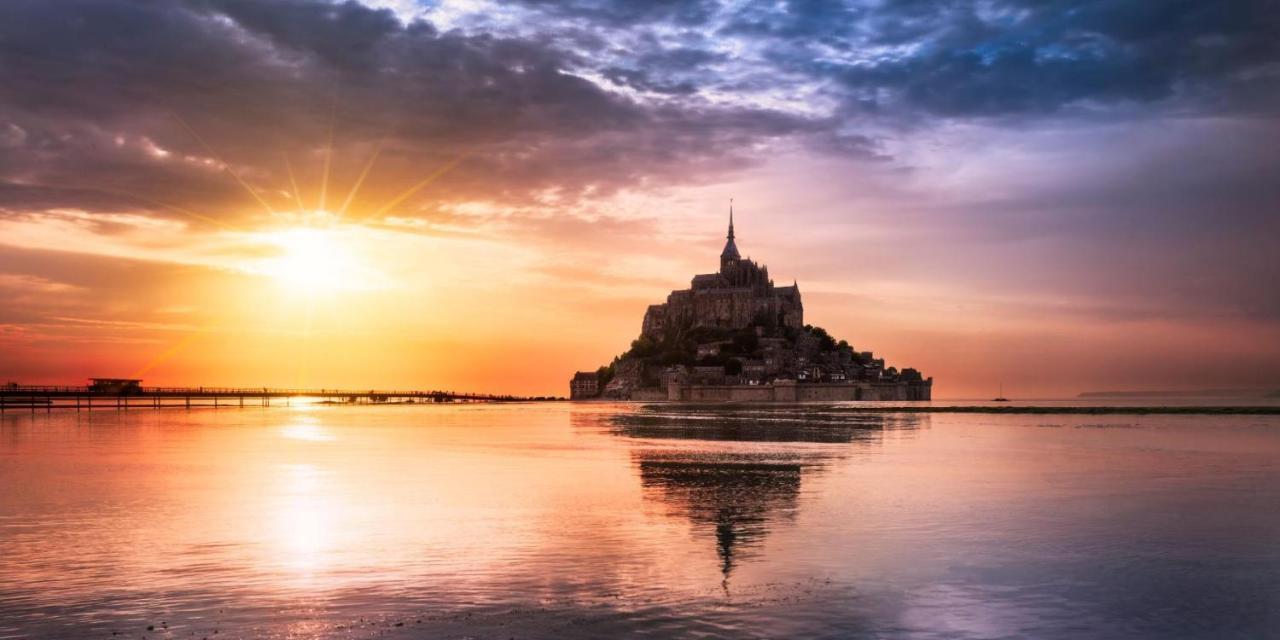 Chambres D'Hotes Avec Piscine Aux Agapanthes De Cromel - Mont Saint Michel 外观 照片